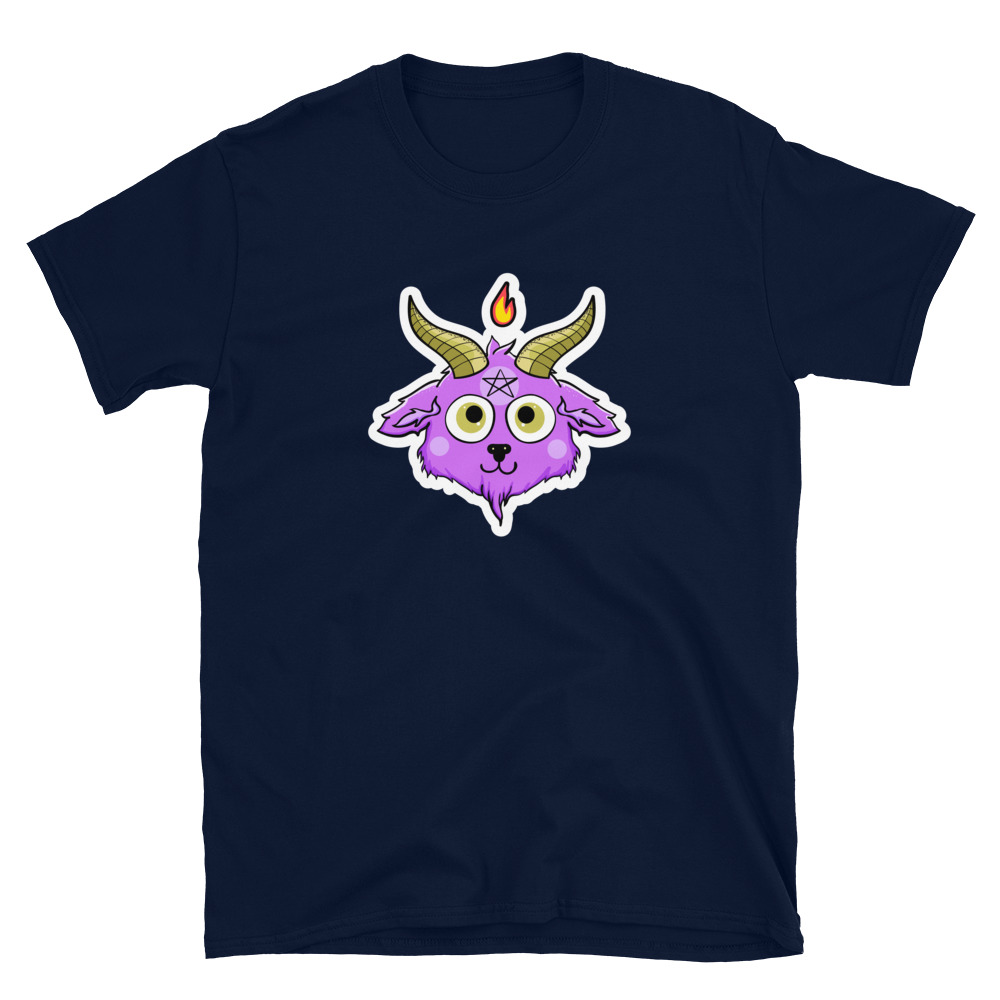 Satan Loves Me Cute Baphomet Kawaii Gifts T-Shirt – Músico Ilustre